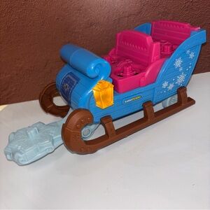 2019 Fisher Price Little People Disney Frozen Kristoff's Sleigh - clean